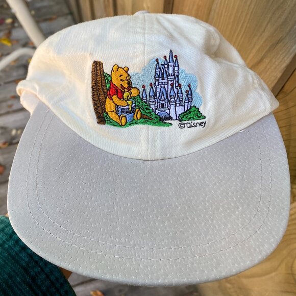 Vintage 1994 Disney Winnie The Pooh Hat Baseball Cap Embroidered - Picture 1 of 6